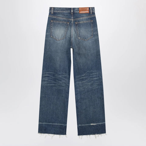 Chloé Bootcut denim jeans in dark cobalt cotton