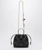 Chloé Small Icons shoulder bag with chain in lambskin black