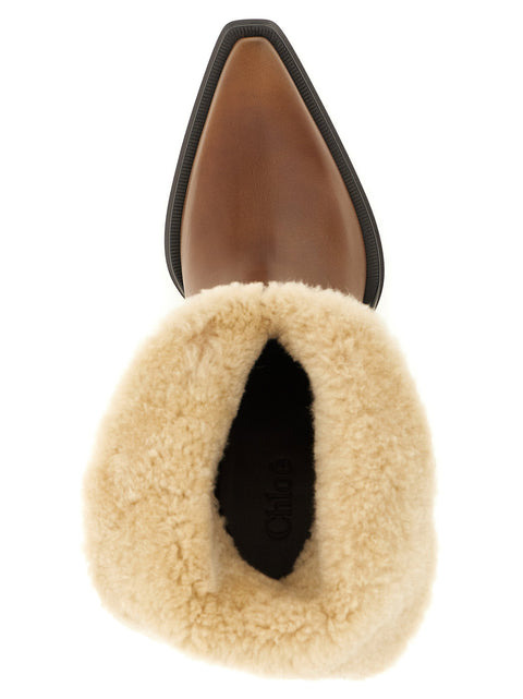 Chloé Azelan Ankle Boots