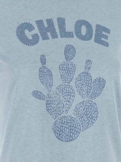 Chloé Graphic Print T-shirt