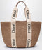 Chloé Woody large basket bag with white ribbon