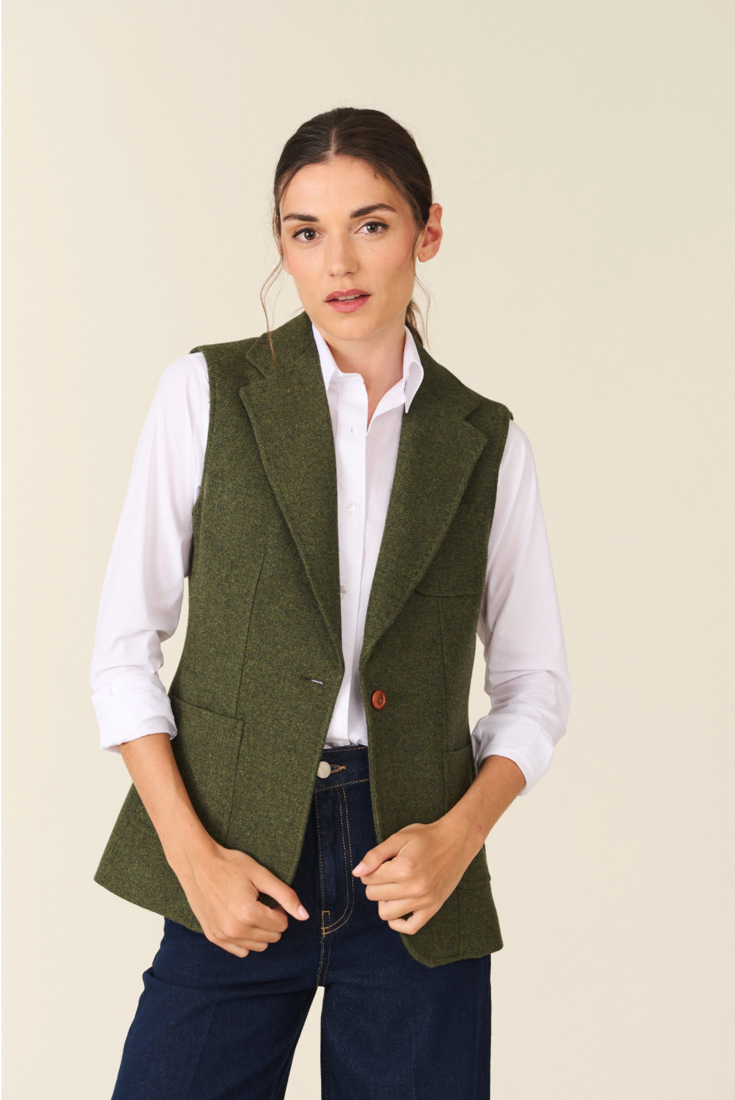 CLEO Vest in Green
