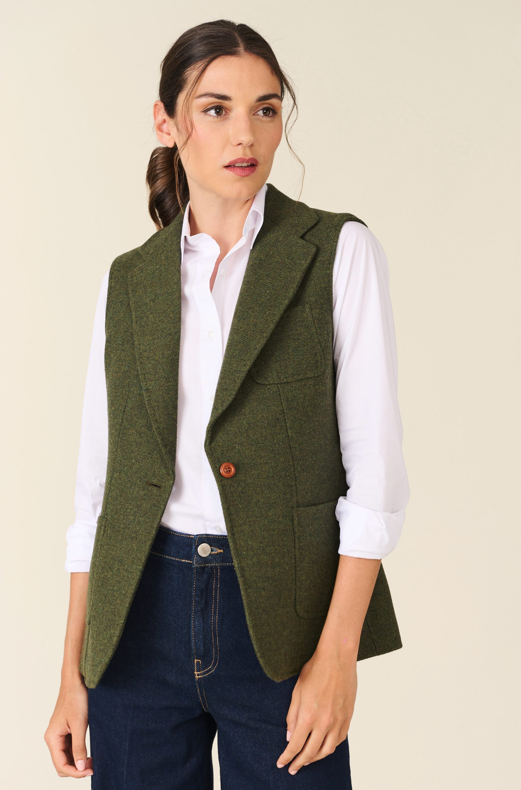 CLEO Vest in Green