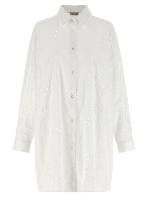 Herno Broderie Anglaise Shirt
