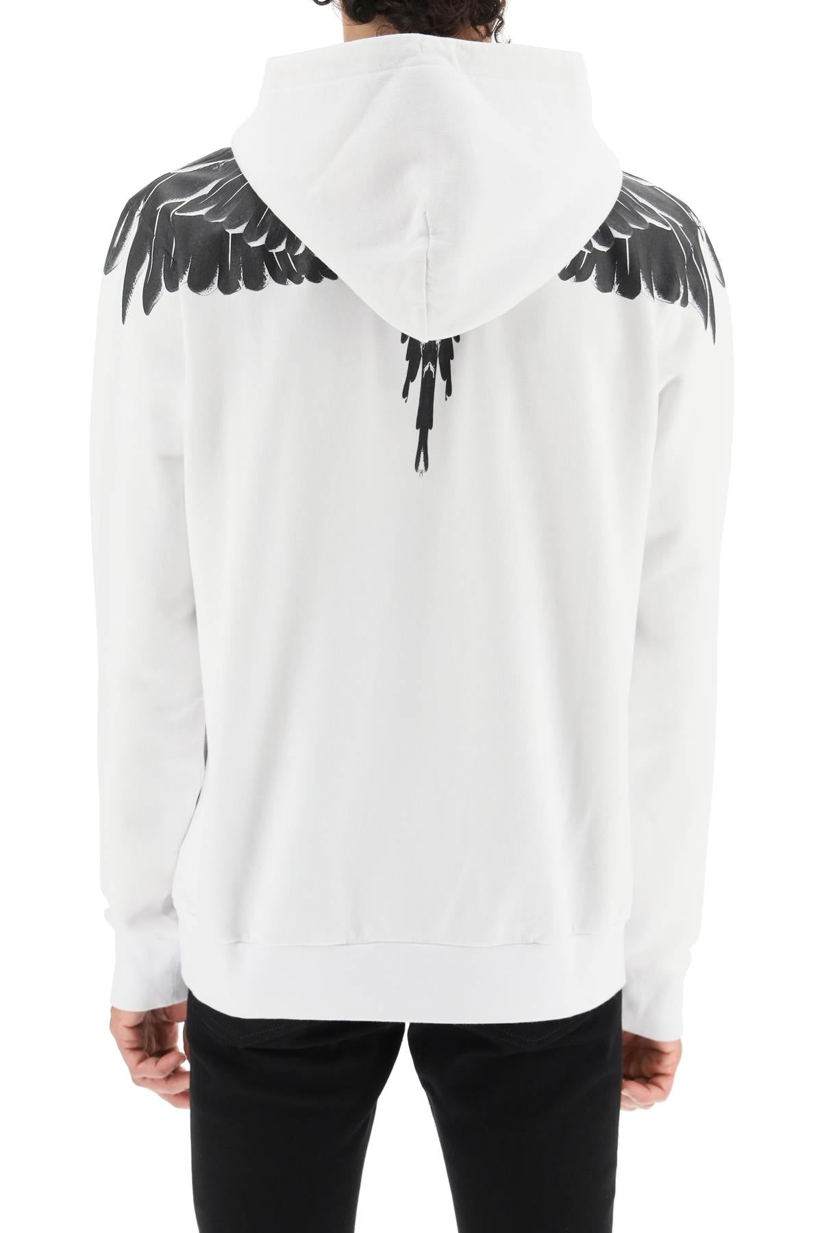 Marcelo Burlon Icon Wings Hoodie-Marcelo Burlon-White-S-Urbanheer