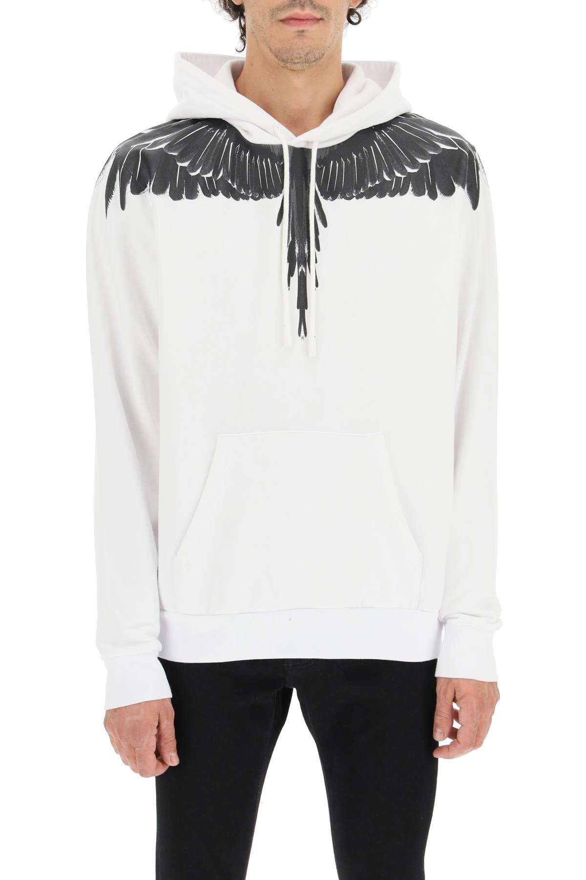 Marcelo Burlon Icon Wings Hoodie-Marcelo Burlon-White-S-Urbanheer