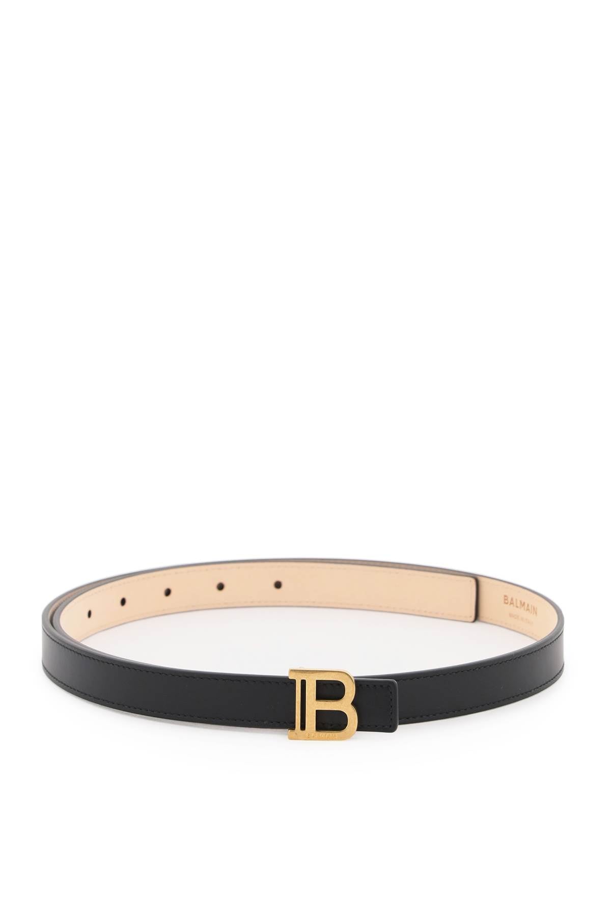 Balmain leather b-belt waist-B-Belt-Balmain-80-Urbanheer