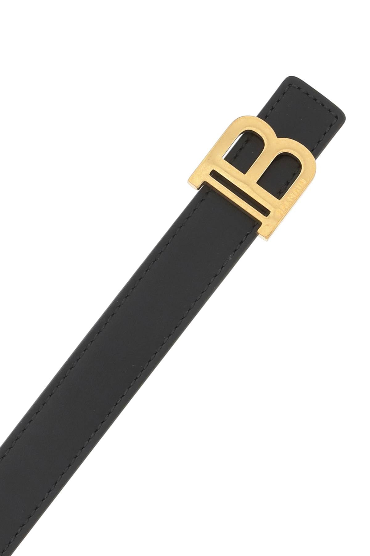 Balmain leather b-belt waist-B-Belt-Balmain-80-Urbanheer