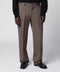 PT Torino Taupe Wool-Blend Trousers