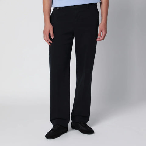 PT Torino Navy Cotton Trousers