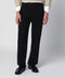 PT Torino Black Cotton Trousers