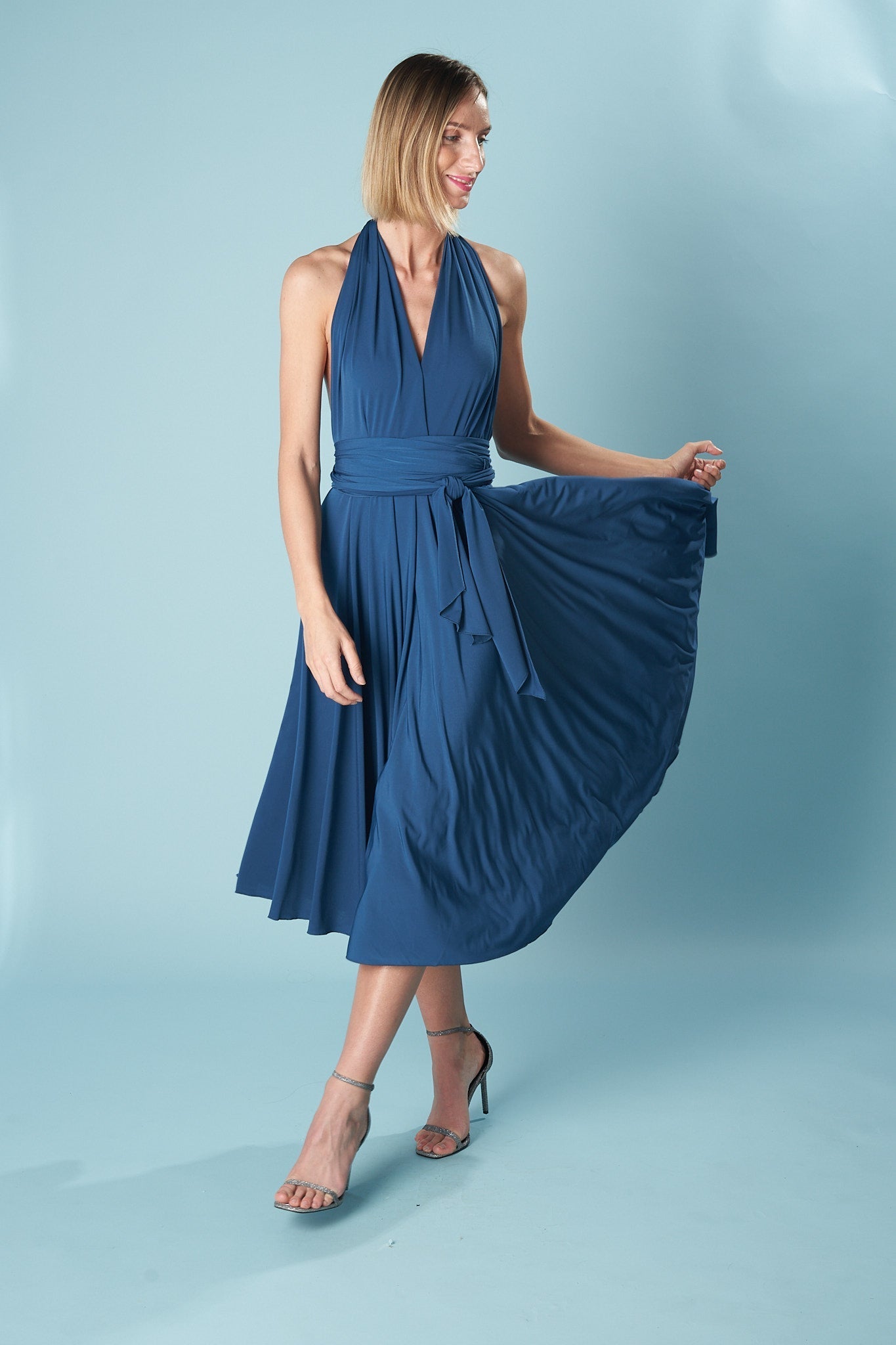 COCKTAIL DRESS-MULTIDRESS-Ceylan Bcn-BLUE-ÚNICA-Urbanheer