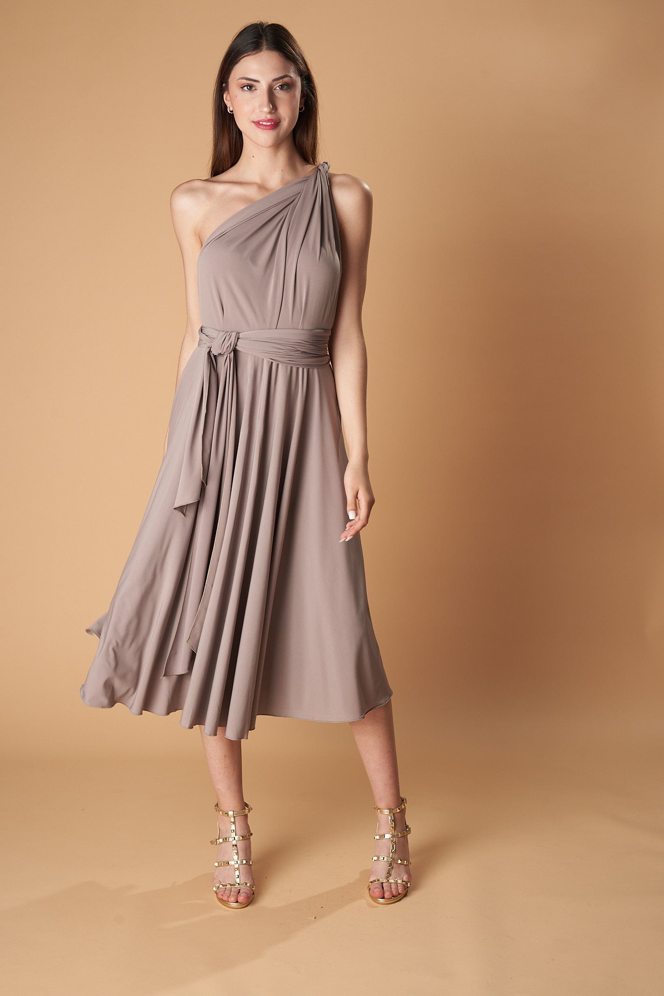 COCKTAIL DRESS-MULTIDRESS-Ceylan Bcn-MINK-ÚNICA-Urbanheer