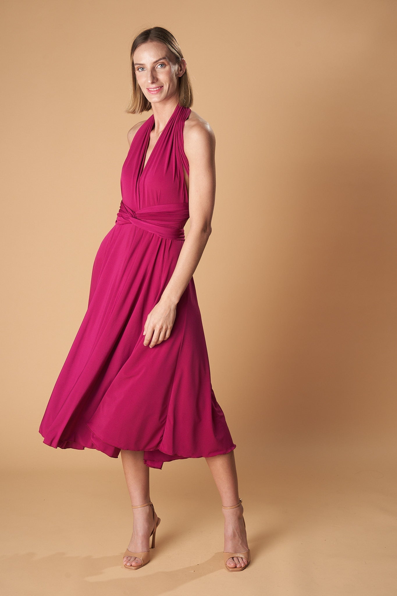 COCKTAIL DRESS-MULTIDRESS-Ceylan Bcn-ORCHID-ÚNICA-Urbanheer