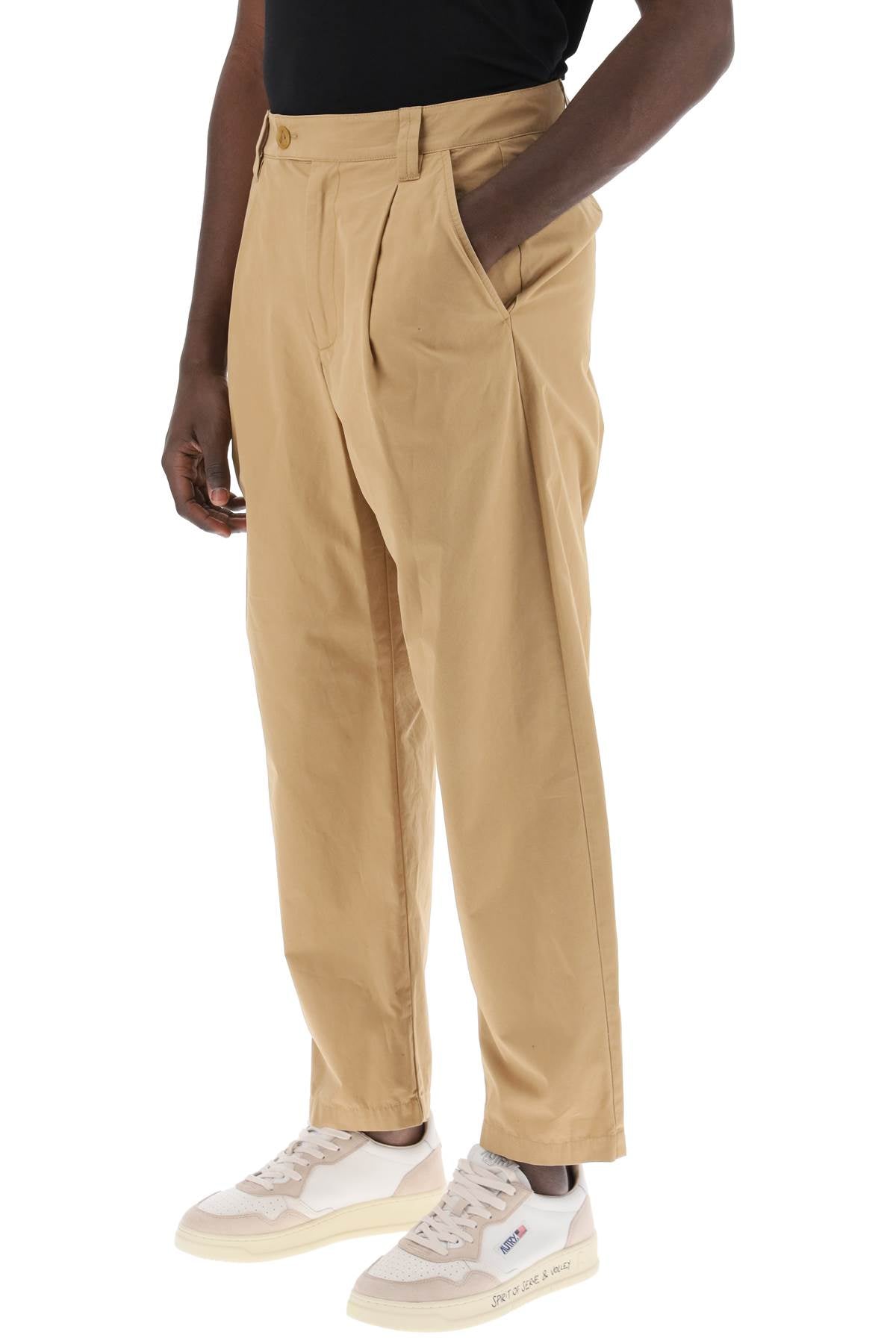 A.P.C. Renato Loose Pants With Pleats-A.P.C.-46-Urbanheer