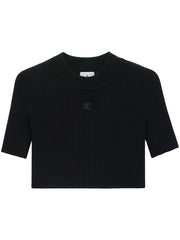 COURREGES PRE Top Black-Topwear-Courreges Pre-M-Urbanheer