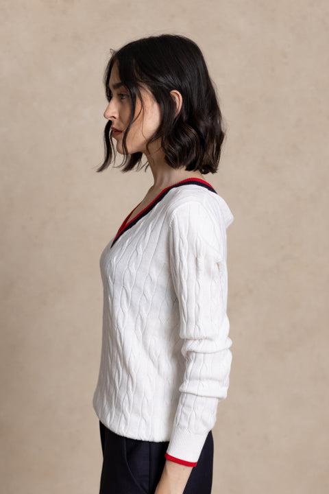 CRICKET classic V-neck jumper