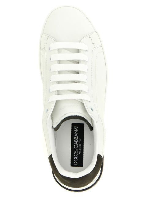 Dolce & Gabbana Portofino Leather Sneakers