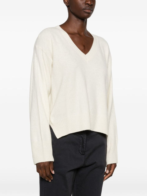 CT Plage Wool V-Necked Jumper