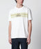 C.P. Company White T-shirt with logo print