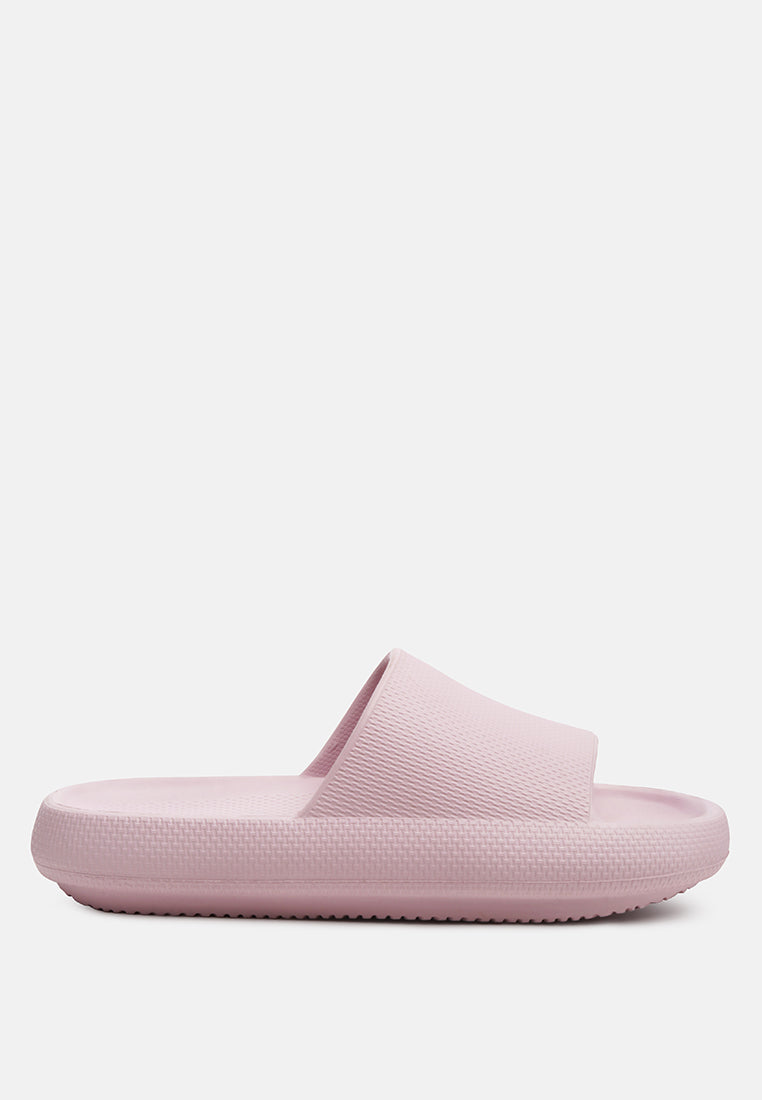 Cabana Black Eva Pool Sliders-Sliders & Slip-ons-London Rag-Pink-US-6-7 / UK-4-5 / EU-37-38-Urbanheer