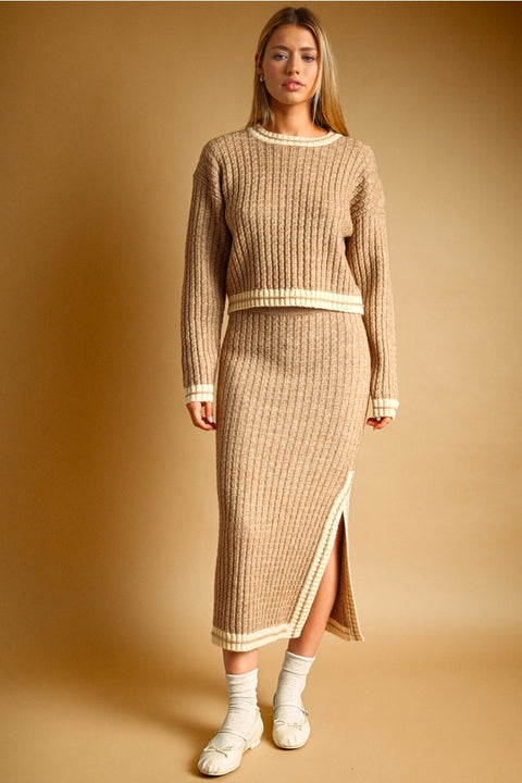 Cable Knit Skirt