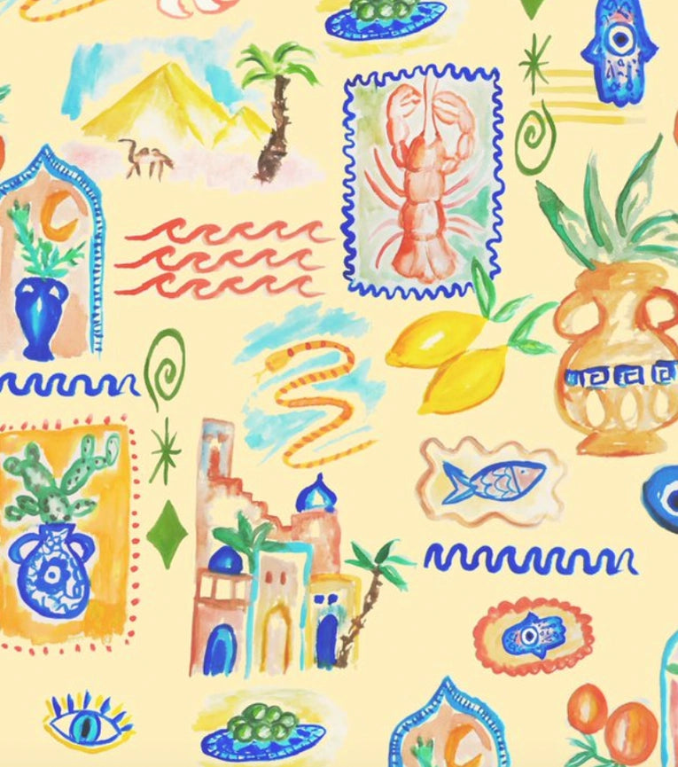 Cairo Two Piece Set 100% Cotton-Set-Melci Studio-XS-Urbanheer