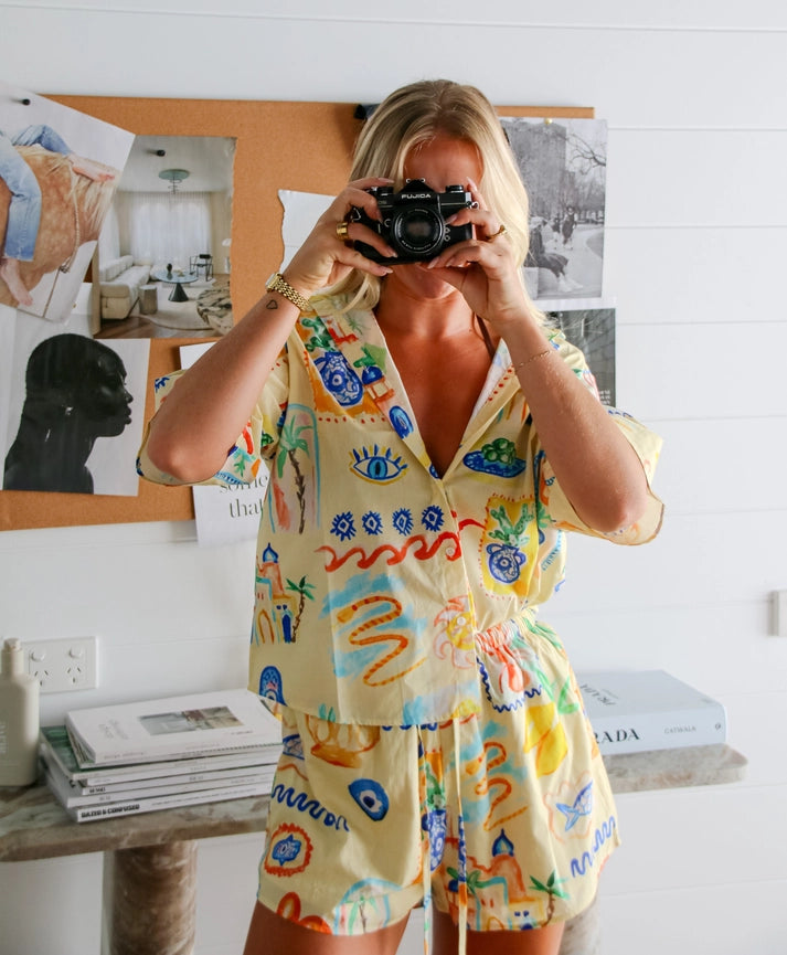 Cairo Two Piece Set 100% Cotton-Set-Melci Studio-XS-Urbanheer