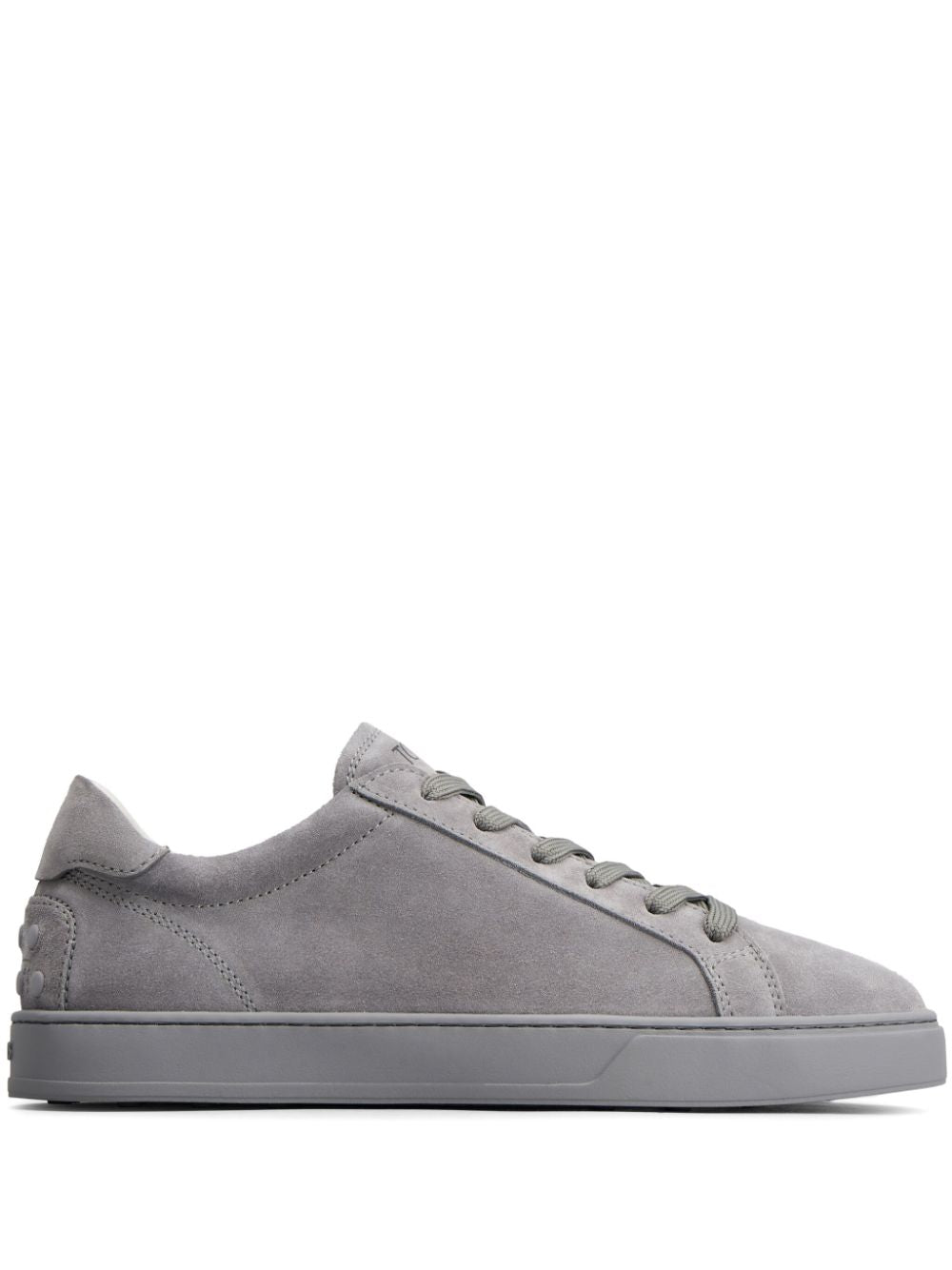 Calf Suede Leather Sneakers Comfortable Flat Sole