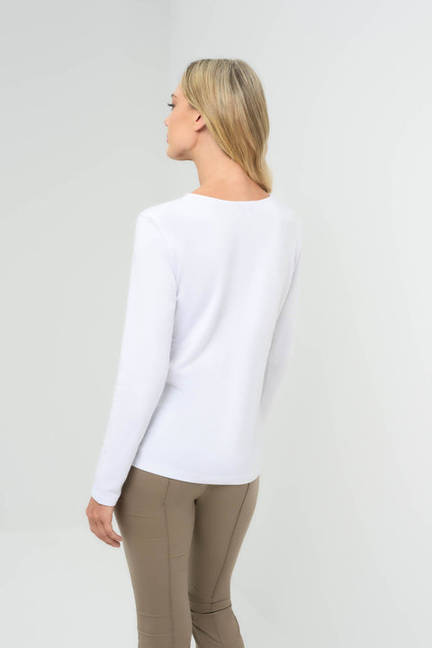 Calista Roll up Henley Top