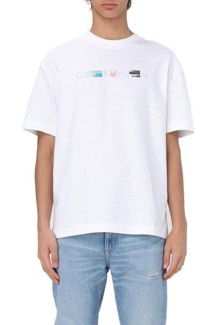 Calvin Klein Jeans Men T-Shirt-Clothing T-shirts-Calvin Klein Jeans-white-4-S-Urbanheer