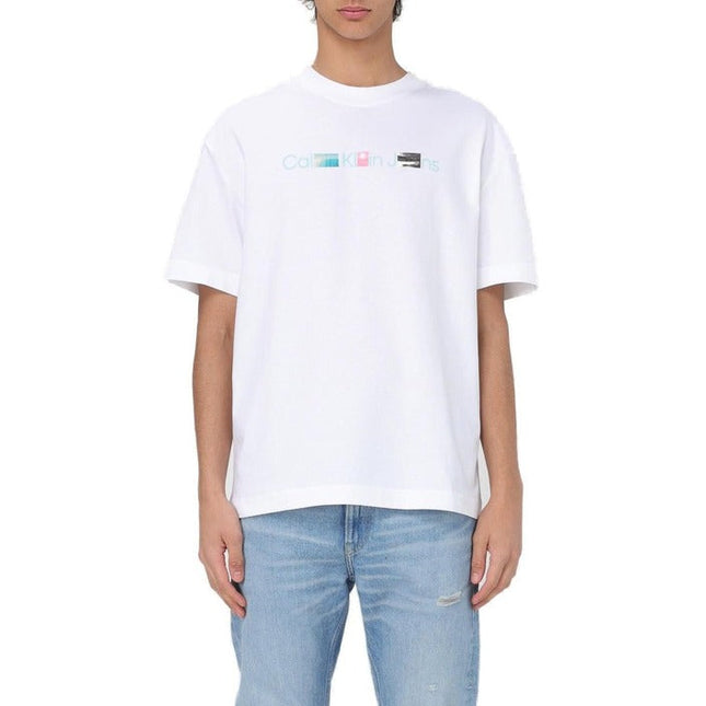 Calvin Klein Jeans Men T-Shirt-Clothing T-shirts-Calvin Klein Jeans-white-4-S-Urbanheer