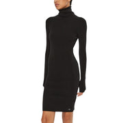 Calvin Klein Jeans Women Dress-Clothing Dresses-Calvin Klein Jeans-black-S-Urbanheer