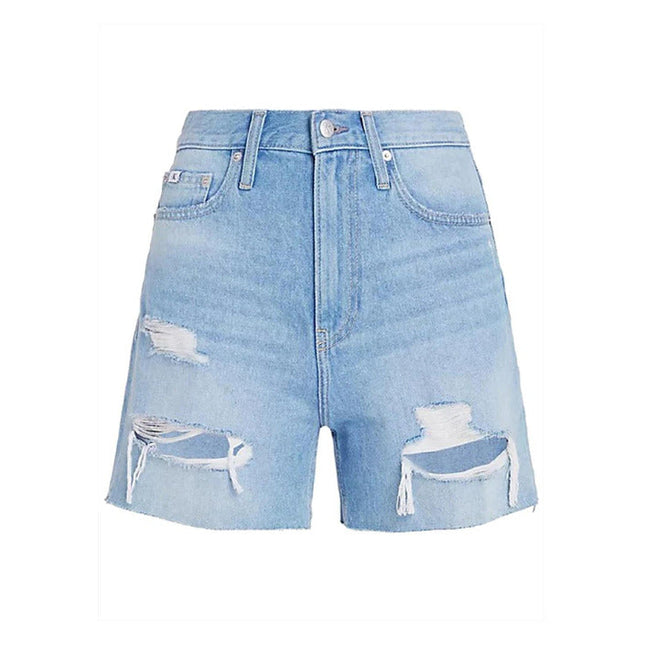 Calvin Klein Jeans Women Short-Clothing Shorts-Calvin Klein Jeans-blue-W24-Urbanheer