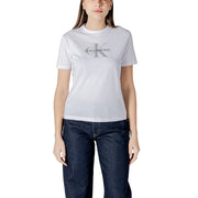 Calvin Klein Jeans Women T-Shirt-Topwear-Calvin Klein Jeans-white-XS-Urbanheer