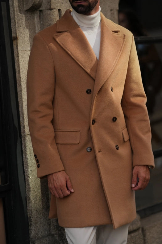 Camel Overcoat-Overcoats-DONATO-M-Urbanheer