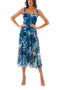 Camille Sleeveless Tea Length Fit N Flare Paneled Dress-Elana Kattan-S-Urbanheer