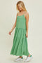 Camisole Dress GREEN-Dress-Baevely by Wellmade USA-S-GREEN-Urbanheer