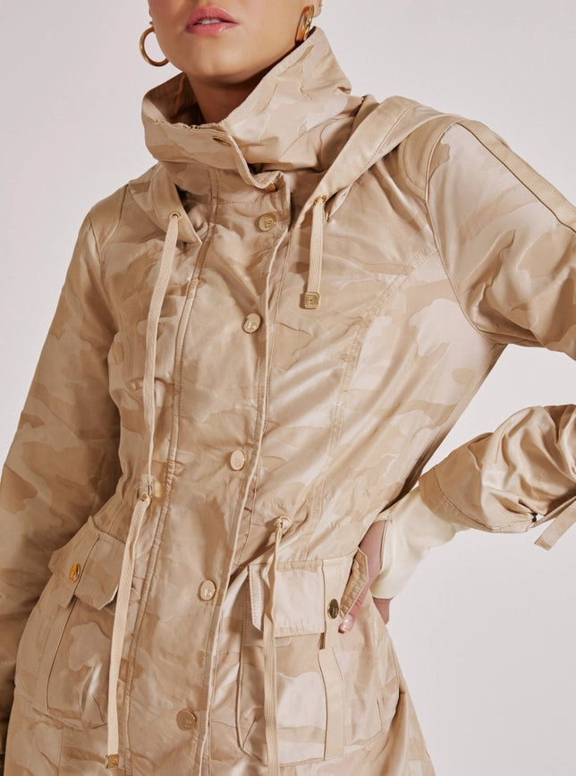 Camo Anorak Gold - Irish Cream-Anorak-Blanc Noir-XS-Irish Cream/Gold-Urbanheer