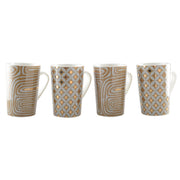 Cancun Mug - Set of 4-Mugs-AULICA-8.5 x 6.8 x 12.7-Urbanheer