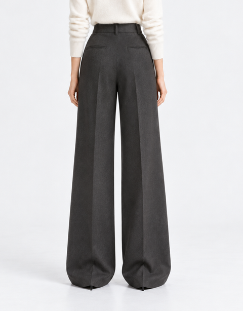 Cannes Baggy Trousers - Grey