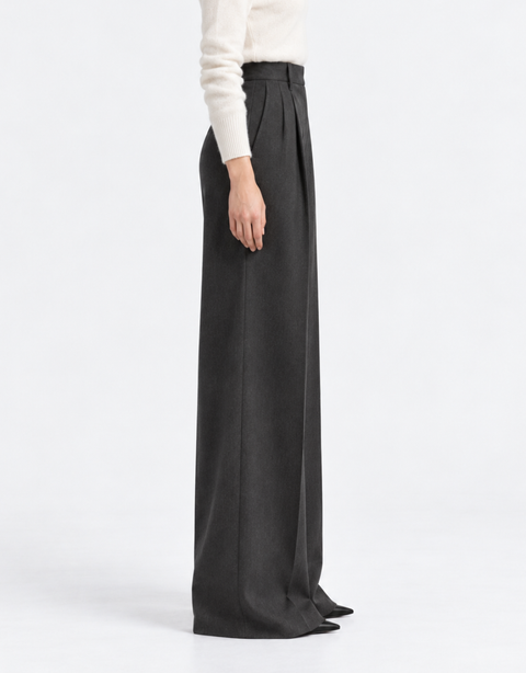 Cannes Baggy Trousers - Grey
