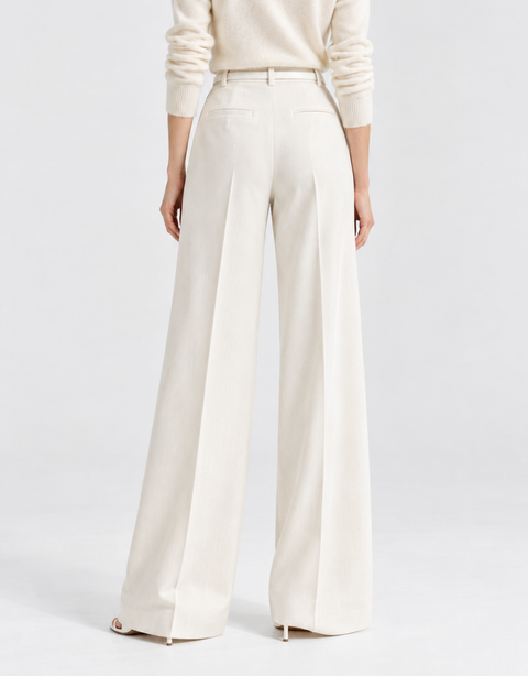 Cannes Baggy Trousers - Ivory