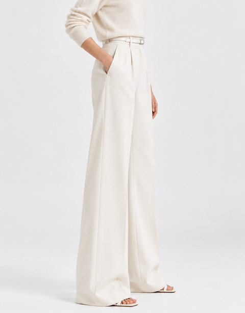 Cannes Baggy Trousers - Ivory