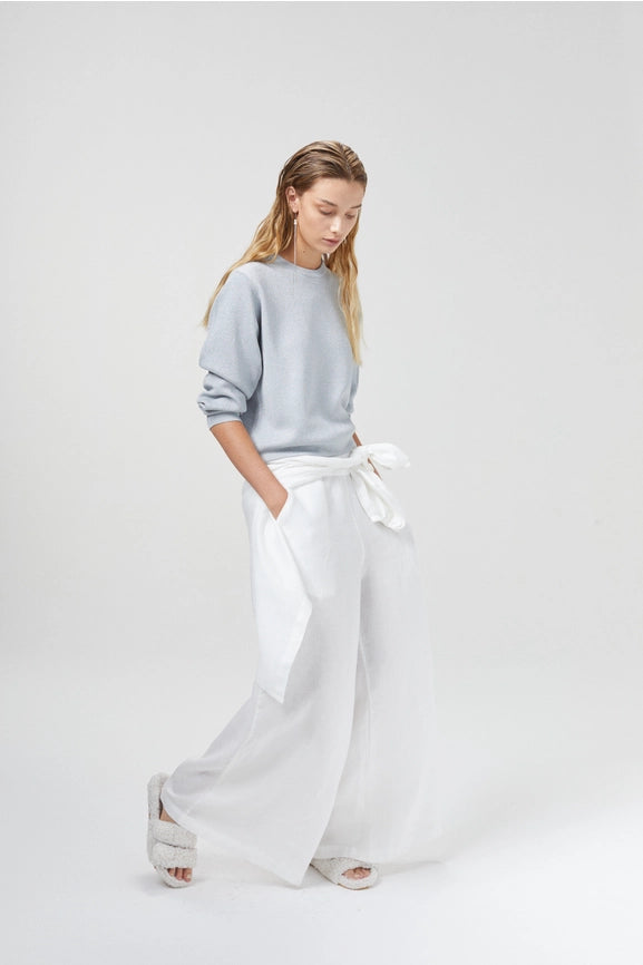 Cape Linen Pants - White-Pants-Lanhtropy-XS-White-Urbanheer