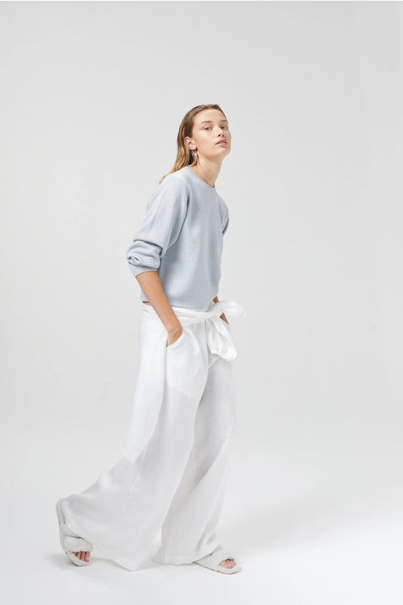 Cape Linen Pants - White-Pants-Lanhtropy-XS-White-Urbanheer