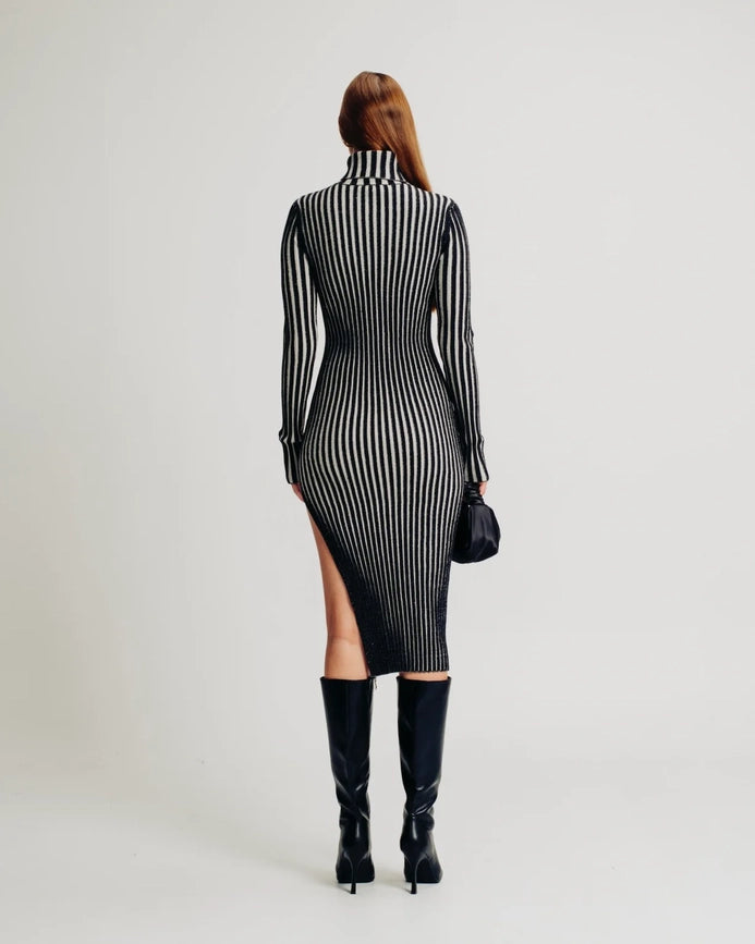 Cara Dress Black-Dress-Torn By Ronny Kobo-XS-Black-Urbanheer