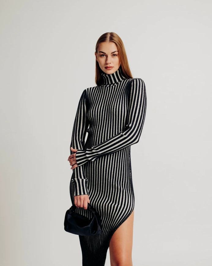 Cara Dress Black-Dress-Torn By Ronny Kobo-XS-Black-Urbanheer