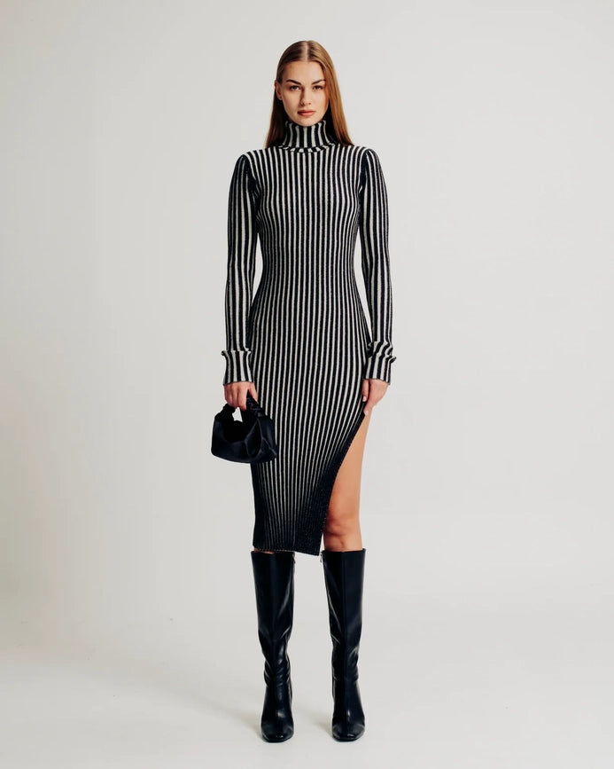 Cara Dress Black-Dress-Torn By Ronny Kobo-XS-Black-Urbanheer