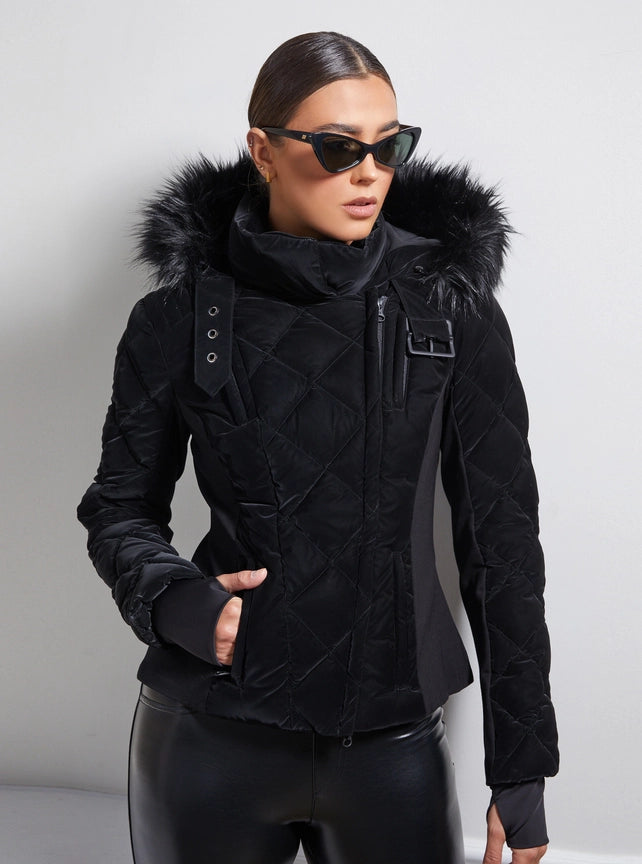 Carbon Coated Jacket Jls-Jacket-Blanc Noir-XS-Black-Urbanheer